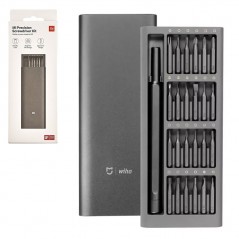 Discover Mi Precision Screwdriver Kit Cacciavite 24 Punte Con Custodia in Lega di Alluminio Anodizzato details