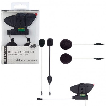 Foto di MIDLAND BT-PRO Audio Kit completo di 2 Altoparlanti super Bass - MIDLAND