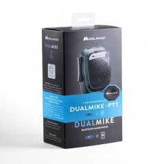 Scopri MIDLAND DUAL MIKE CB Handsfree Kit Versione 4PIN 48/68 con Microfono PTT in dettaglio