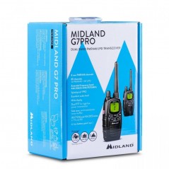 Compra MIDLAND G7 PRO TWIN PACK RADIO RICETRASMITTENTE PORTATILE WALKIE TALKIE LPD/PMR online