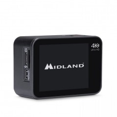 MIDLAND MIDLAND H5 PRO ACTION CAM 4K WI-FI Video Camera with Waterproof Case 30mT Accessories Included for sale