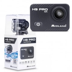 Immagine prodotto MIDLAND H9 PRO ACTION CAM 4K WI-FI Videocamera con Custodia Waterproof 30MT Accessori Inclusi