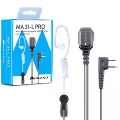 MIDLAND MIDLAND MA31-L PRO Microphone With Pneumatic Earphone With Vox / Ptt Selector for sale