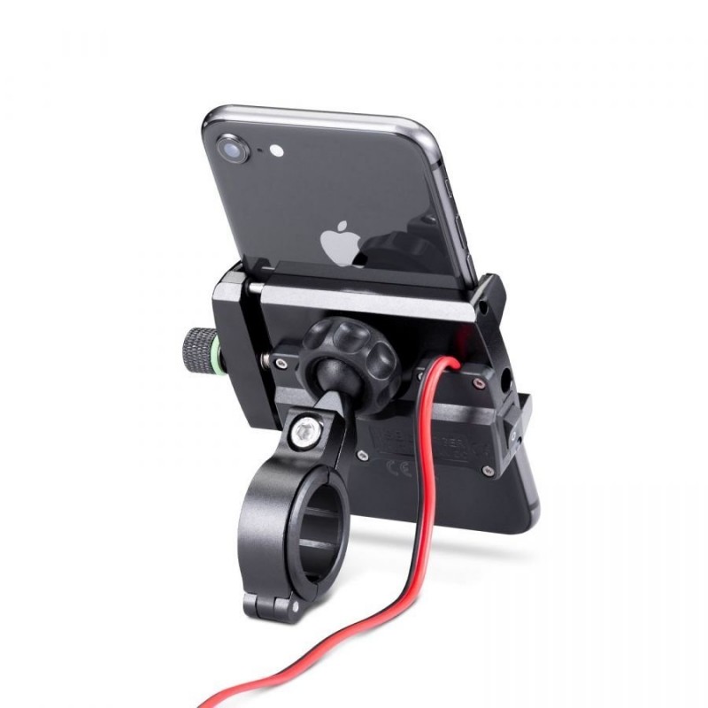 MIDLAND MH-PRO USB Supporto da Moto per Smartphone con Caricatore incluso