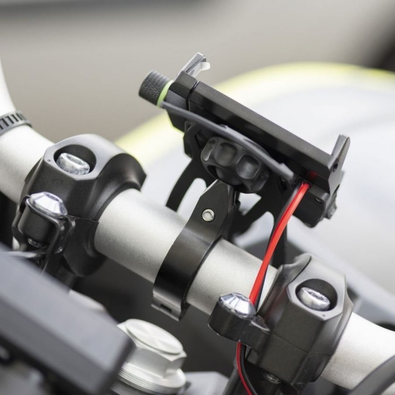 MIDLAND MH-PRO USB Supporto da Moto per Smartphone con Caricatore incluso