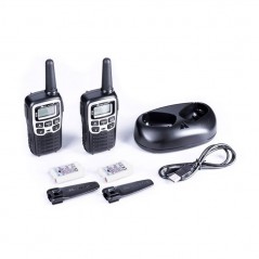 Midland XT50 Doppio Walkie Talkie Radio Ricetrasmettitori | Nero