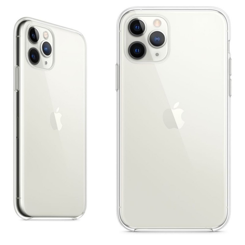 OEM Clear Cover 1.0mm Custodia in Silicone Per iPhone 11 Pro | Trasparente OEM Clear Cover 1.0mm Custodia in Silicone Per iPhone 11 Pro | Trasparente