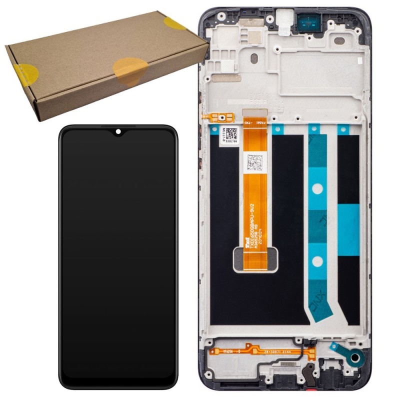 Oppo Service Pack Original LCD Display + Frame For A15 / A15S | CPH2185 CPH2179