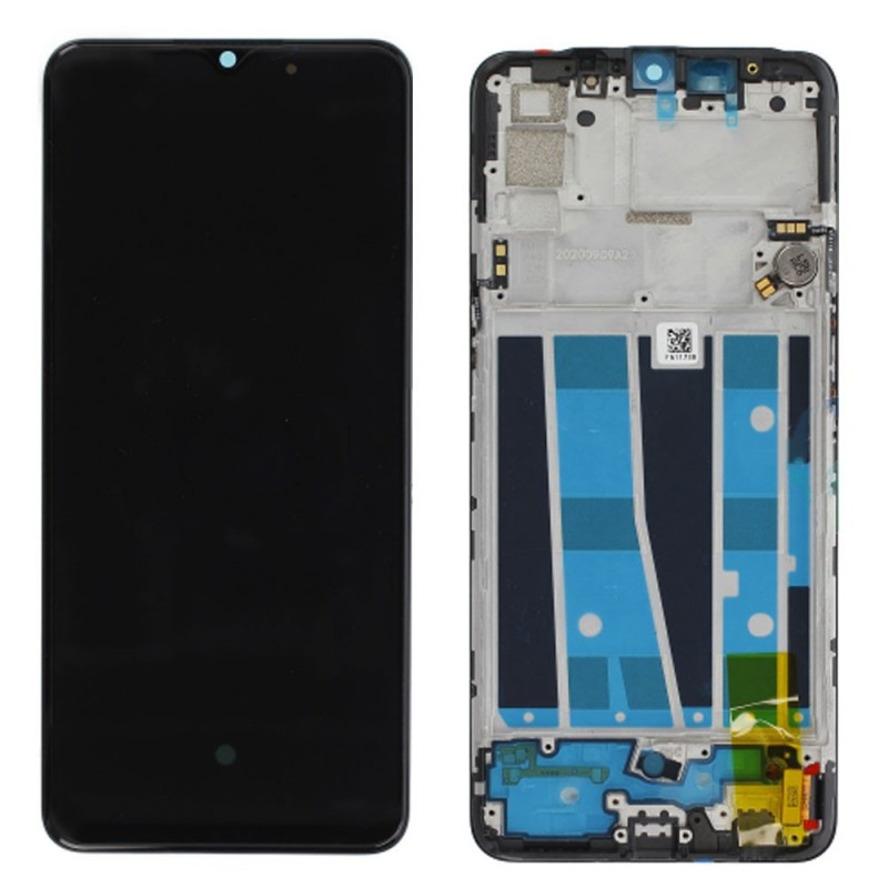 Oppo SERVICE PACK Display LCD ORIGINALE + Frame Per A91 | CPH2001 CPH2021