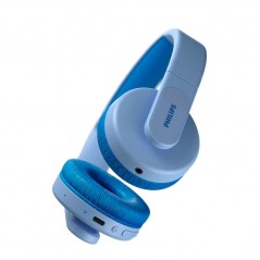 Discover Philips Cuffie Bluetooth per Bambini Kids TAK4206 Wireless Con Volume Limitato | Blu details