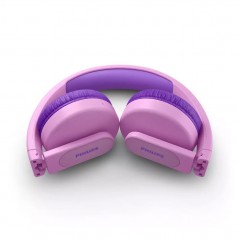 Philips Kids TAK4206 Wireless Bluetooth Headphones with Volume Limiting | Pink