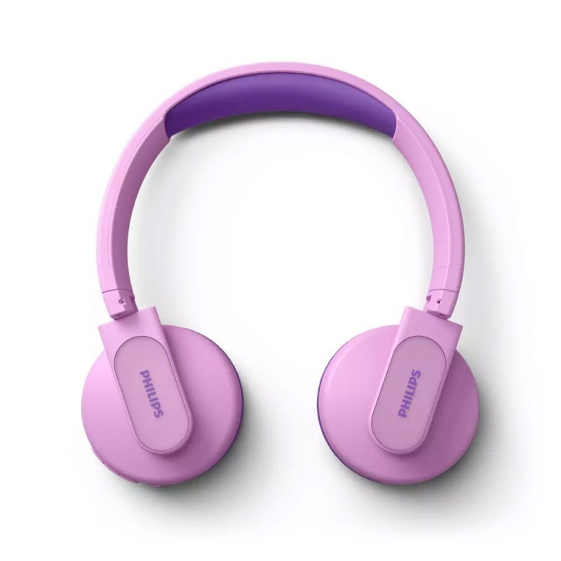 Philips Cuffie Bluetooth per Bambini Kids TAK4206 Wireless Con Volume Limitato | Rosa Philips Cuffie Bluetooth per Bambini Kids TAK4206 Wireless Con Volume Limitato | Rosa