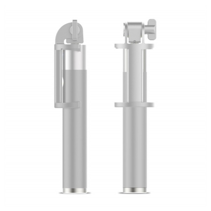 Puro Asta Selfie + Smart Stick Controllo Remoto Bluetooth | Grigio