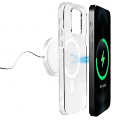 Compra Puro Custodia in TPU con magneti integrati ''LITE MAG COVER'' per iPhone 14 Pro Max | Trasparente online