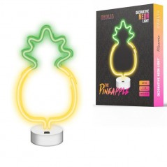 Immagine prodotto ROVI Forever Light Lampada Neon Luce Led Decorativo USB PLUG con Base | Ananas