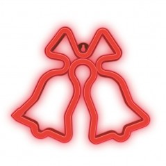 ROVI Forever Light Lampada Neon Luce Led Decorativo USB PLUG Switch On-Off | Campane