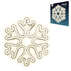 Foto di ROVI Forever Light Lampada Neon Luce Led Decorativo USB PLUG Switch On-Off | Neve - Rovi