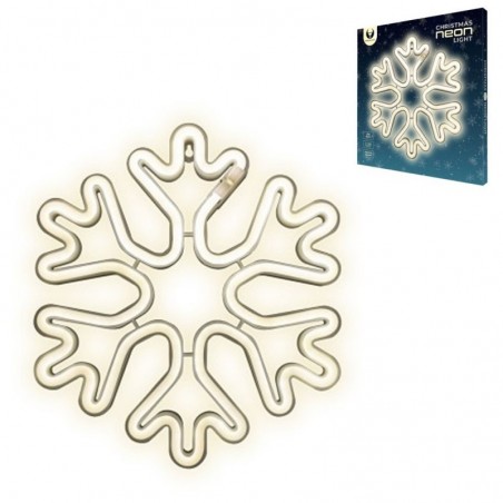 Foto di ROVI Forever Light Lampada Neon Luce Led Decorativo USB PLUG Switch On-Off | Neve - Rovi