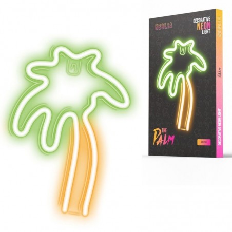Product image ROVI Forever Light Lampada Neon Luce Led Decorativo USB PLUG Switch On-Off | Palma