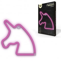 Discover ROVI Forever Light Lampada Neon Luce Led Decorativo USB PLUG Switch On-Off | Unicorno details
