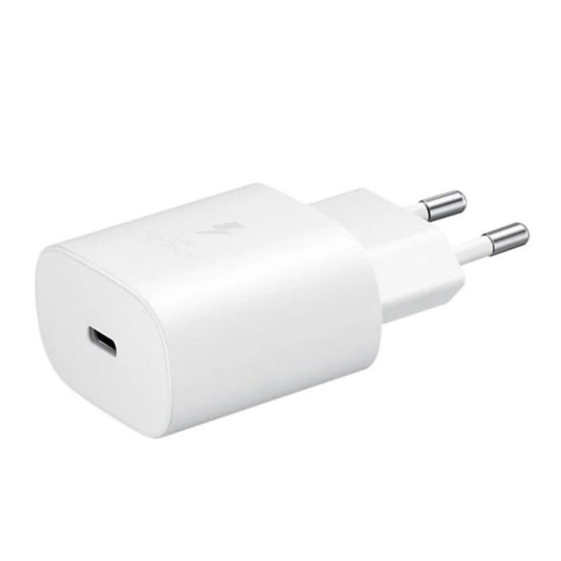 Samsung EP-TA800N 25W USB-C Charger Adapter | Type-C Charger Bulk | White