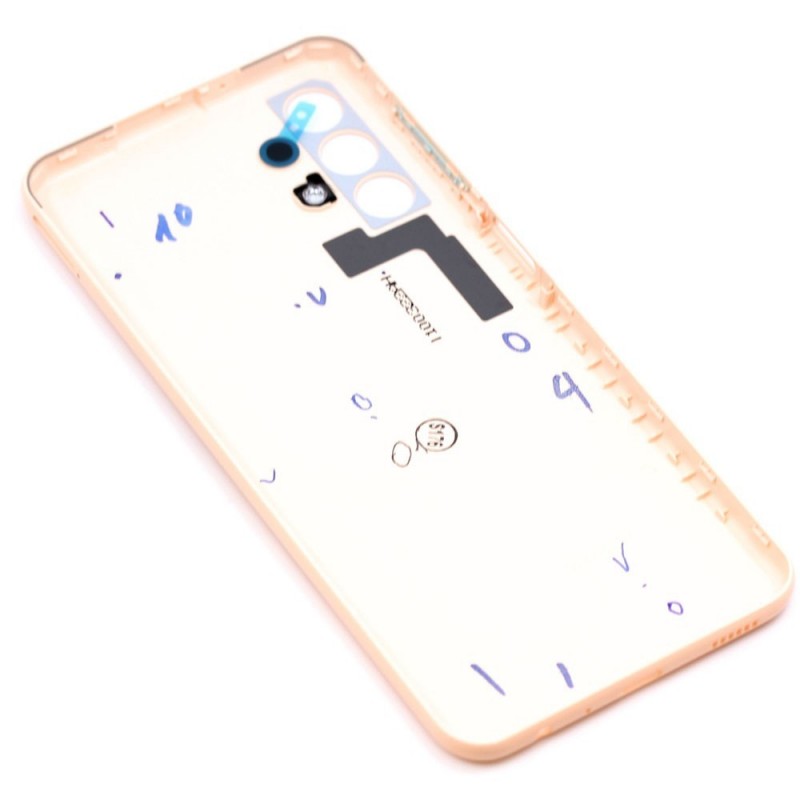 Samsung Back Cover Originale Service Pack con Camera Frame per Galaxy A13 SM-A135 A137 | Peach