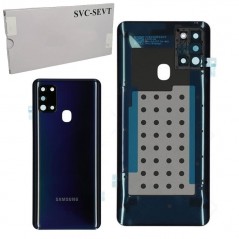 Compra Samsung Back Cover Originale Service Pack con Camera Frame per Galaxy A21S SM-A217 | Nero online