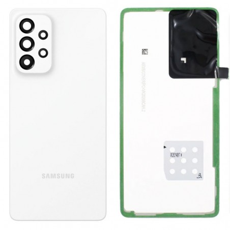 Samsung Original Back Cover Service Pack with Camera Frame for Galaxy A53 SM-A536 | White