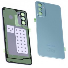 Samsung Original Back Cover Service Pack with Camera Frame for Galaxy M23 SM-M236 | Light Blue