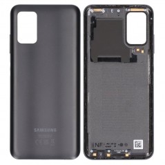 Foto di Samsung Back Cover Originale Service Pack per Galaxy A03S SM-A037G | Nero - Samsung
