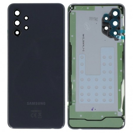 Samsung Back Cover Originale Service Pack per Galaxy A32 5G SM-A326 | Nero