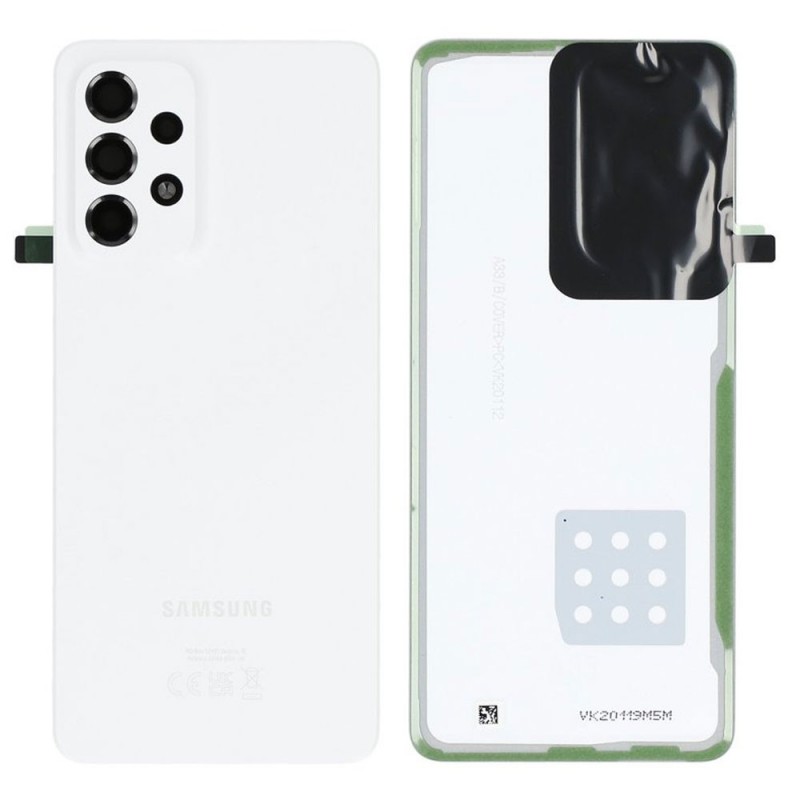 Samsung Back Cover Originale Service Pack per Galaxy A33 SM-A336F | Bianco