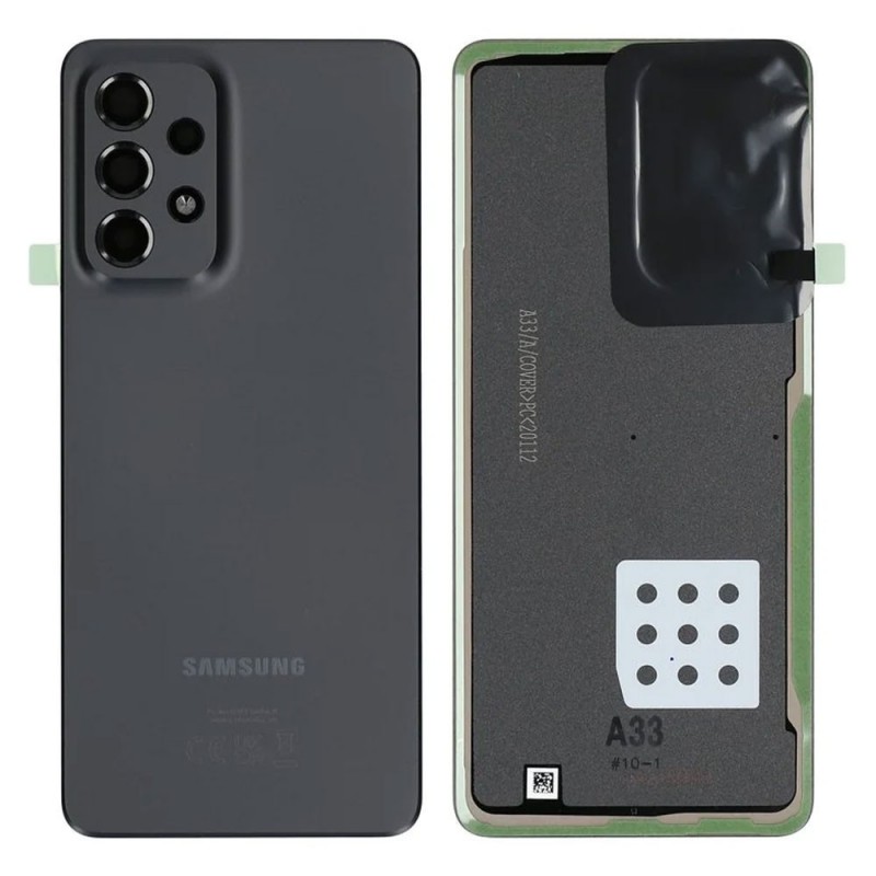 Samsung Back Cover Original Service Pack for Galaxy A33 SM-A336F | Black