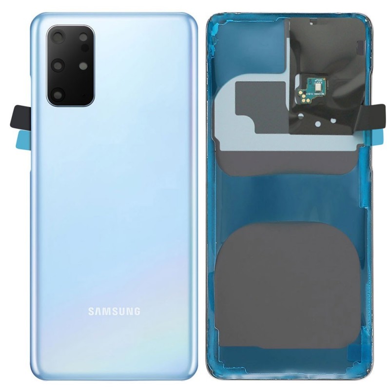  Samsung Back Cover Original Service Pack for Galaxy S20 Plus 4G G985 / S20 PLUS 5G G986 | Blue Cloud
