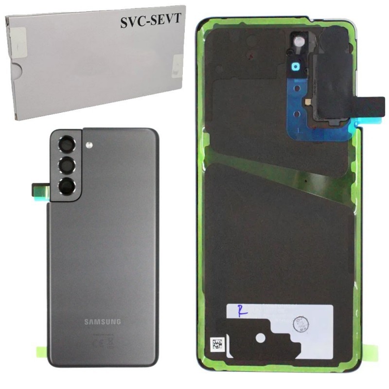 Samsung Back Cover Originale Service Pack per Galaxy S21 SM-G991 | Gray