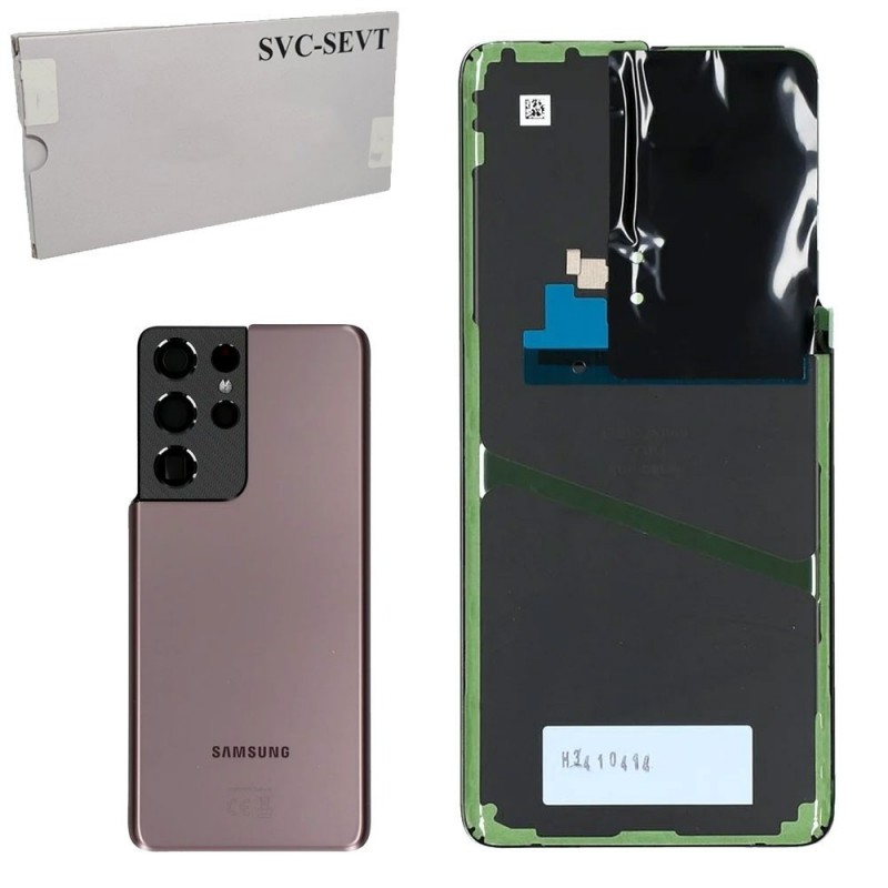 Samsung Back Cover Originale Service Pack per Galaxy S21 ULTRA | Phantom Brown Marrone