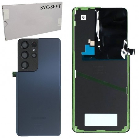 Foto di Samsung Back Cover Originale Service Pack per Galaxy S21 ULTRA | Phantom Navy Blu - Samsung