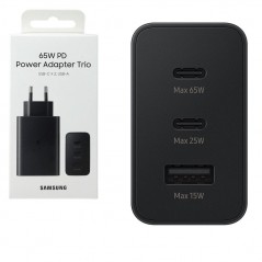 Product image Samsung Caricabatterie Super Fast Charging (65W) TRIO 2 USB-C, USB-A