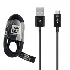 Product image Samsung Micro USB Cable 1.2mt EP-DG925UBE for Galaxy S6 Line Black |&nbsp;Bulk