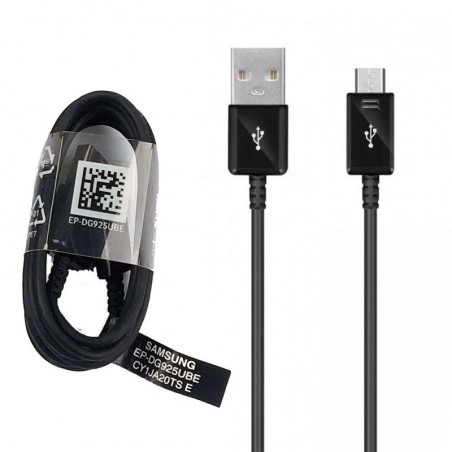 Acquista Samsung Cavo da USB-A a MICRO USB EP-DG925UB Per Linea Galaxy S6 / S7 Nero | Bulk | 1 Metro su Smartness