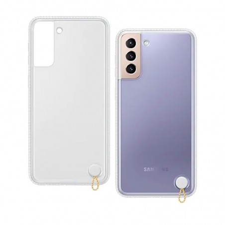 Photo of Samsung Clear Protective Cover EF-GG996CWEG Case for Galaxy S21 Plus - S21 Plus 5G |&nbsp;White - Samsung