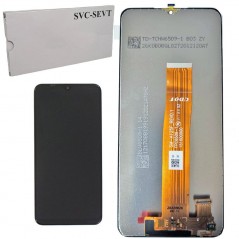 Scopri Samsung Display LCD IN SERVICE PACK NO FRAME Per Galaxy A12 A125 / A12 A127 | FLAT CDOT A125 IN VERTICALE in dettaglio