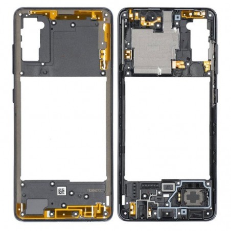 Samsung Middle Cover Originale Service Pack per Galaxy A41 SM-A415F | Nero