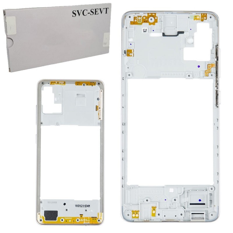 Samsung Middle Cover Original Service Pack for Galaxy A51 SM-A515F | White