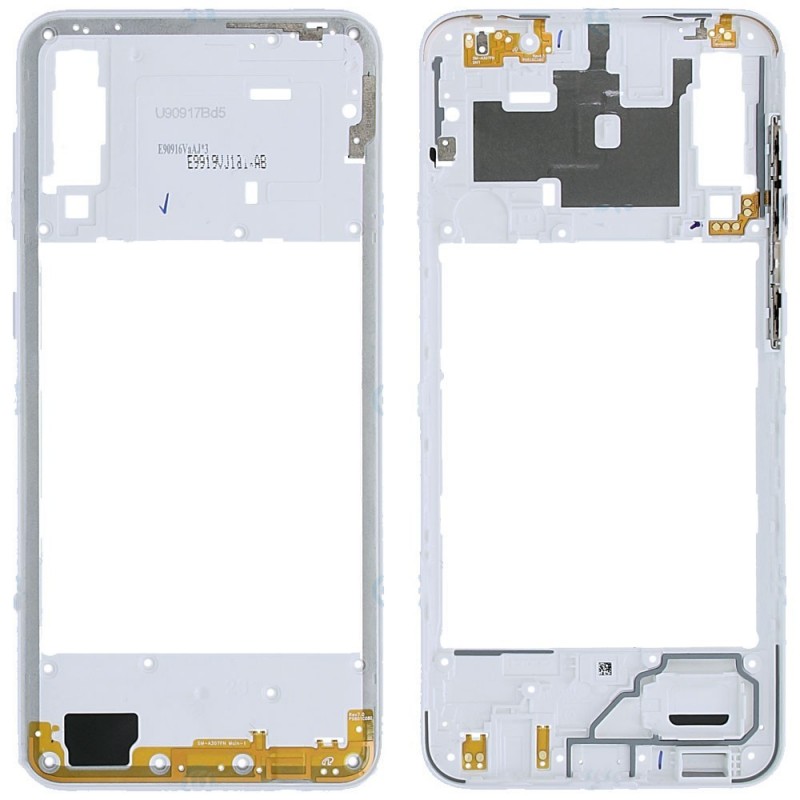 Samsung Middle Frame Originale Service Pack per Galaxy A30S SM-A307 | Bianco