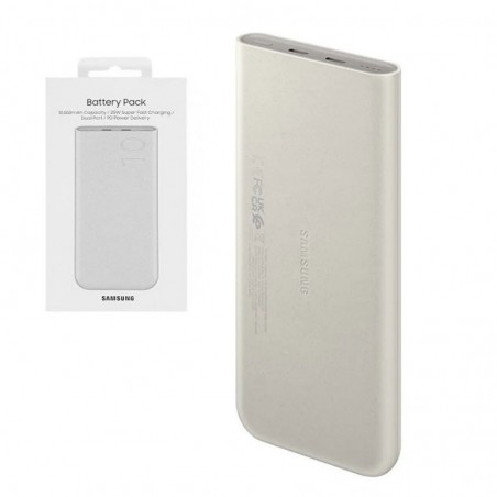 Immagine prodotto Samsung Power Bank 10000mAh Ultra Fast Charging 25W 2x USB-C | Beige