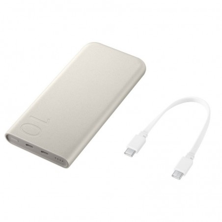 Samsung Power Bank 10000mAh Ultra Fast Charging 25W 2x USB-C | Beige