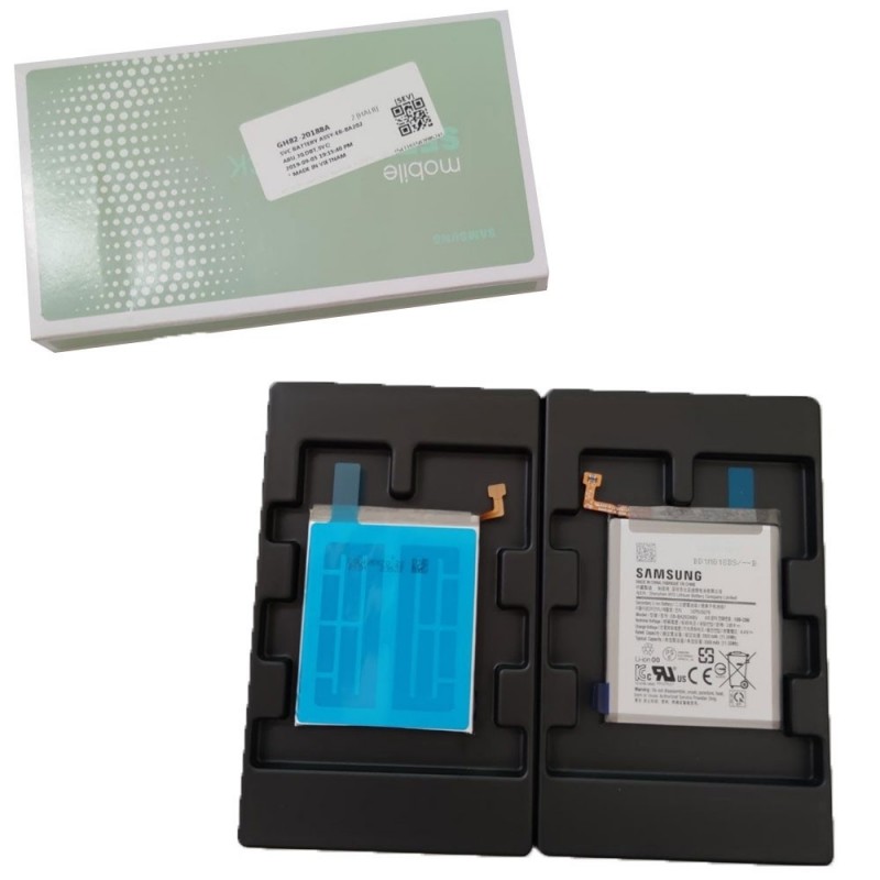 Samsung Service Pack Batteria EB-BA202ABU Originale per Galaxy A20E A202 Samsung Service Pack Batteria EB-BA202ABU Originale per Galaxy A20E A202