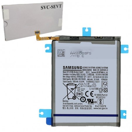 Foto di Samsung Service Pack Batteria EB-BA315ABY Originale per Galaxy A32 4G A325 | A22 4G A225 | A31 A315 - Samsung
