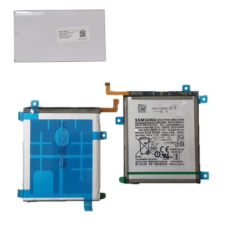 Samsung Service Pack Battery EB-BG781ABY Original for Galaxy G780 S20 FE | S20 FE 5G | A52 | A52 5G | A52s 5G Samsung Service Pack Battery EB-BG781ABY Original for Galaxy G780 S20 FE | S20 FE 5G | A52 | A52 5G | A52s 5G